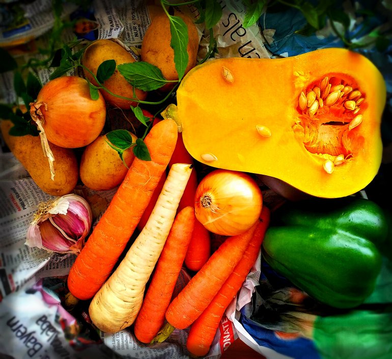 Squash Soup Shopping List