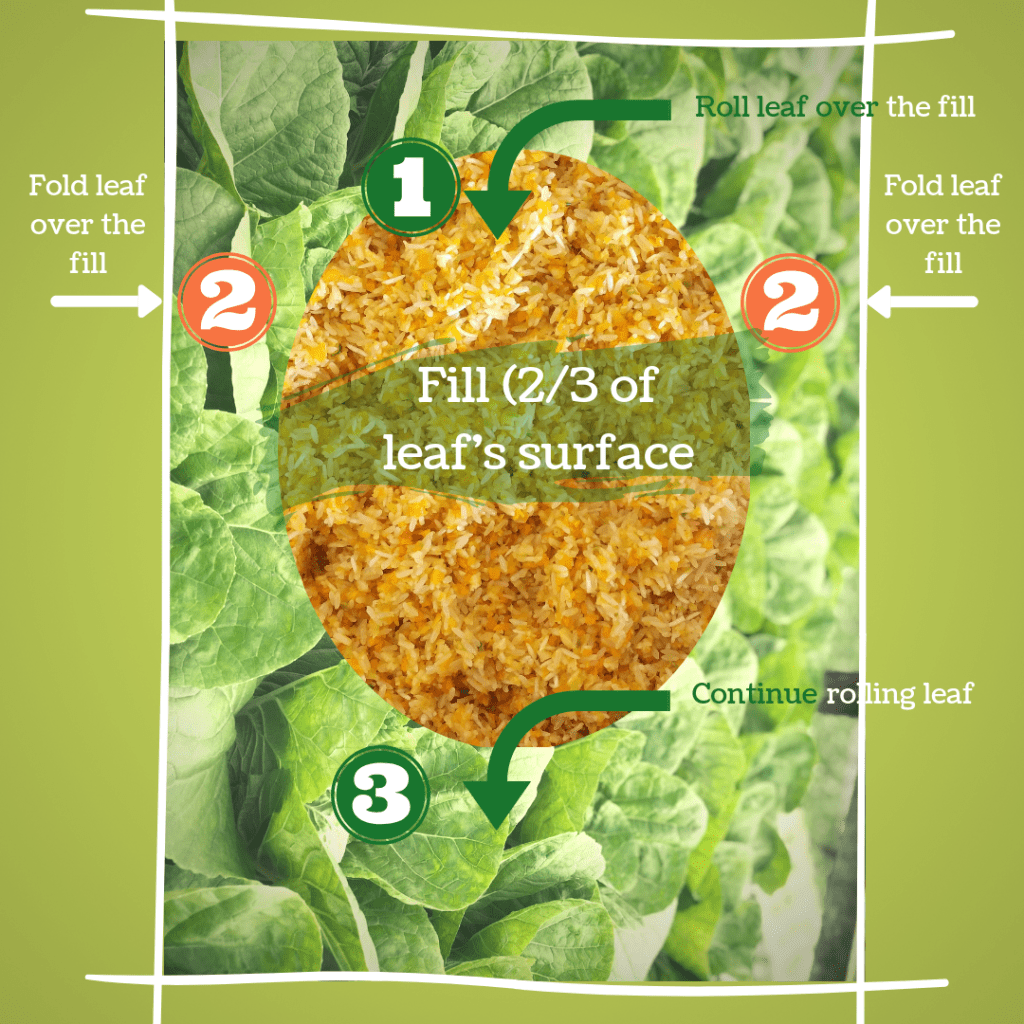 How to fold a sauerkraut-roll